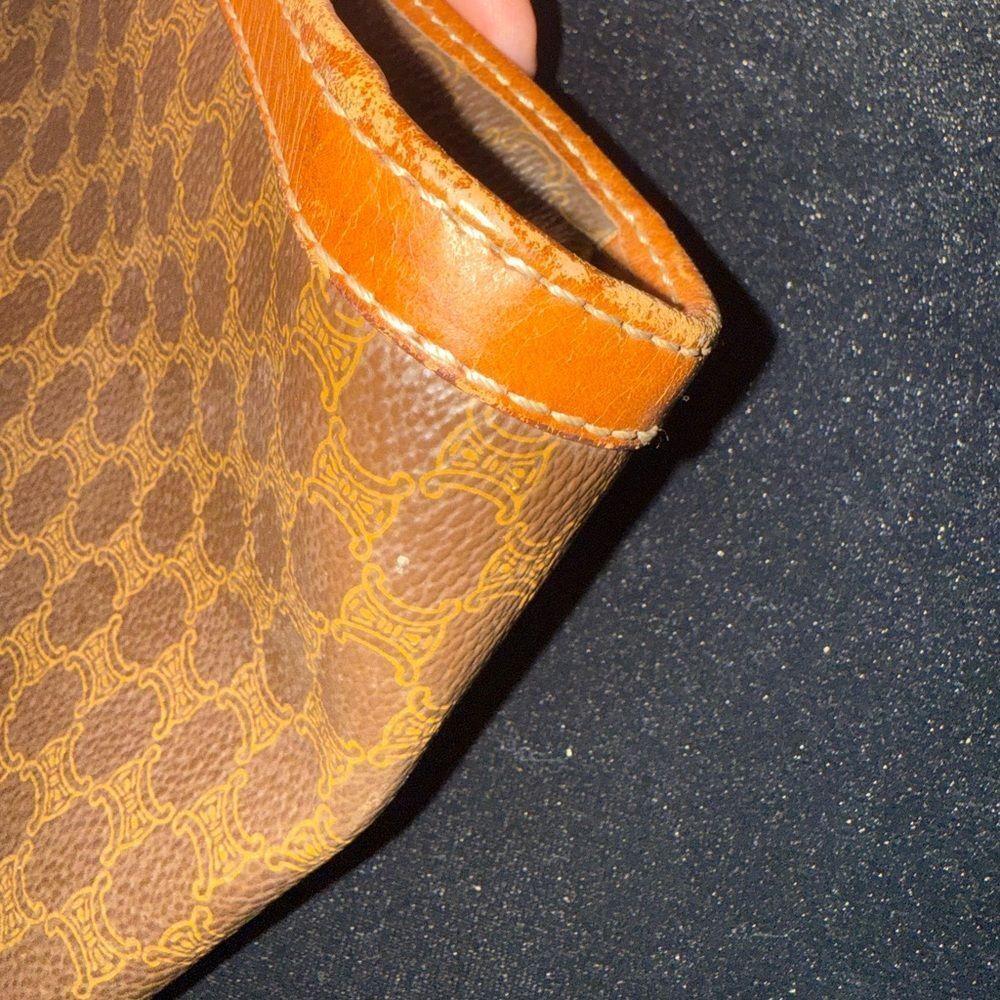 Celine Brown Leather wristlet - Picture 9 of 9